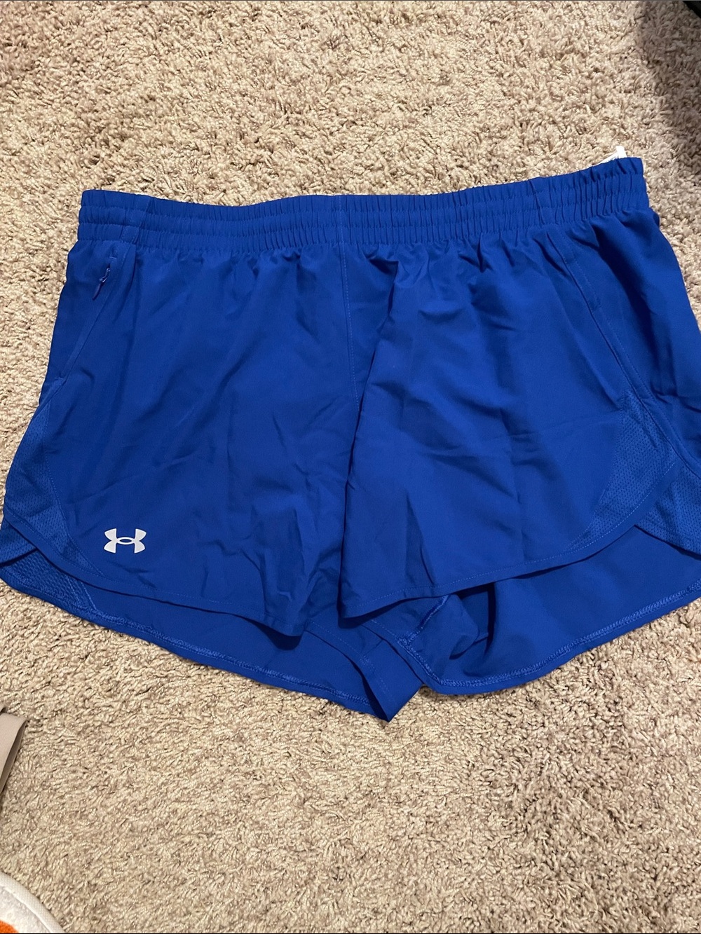 Under Armour Women’s Royal Blue Performance Athletic Shorts